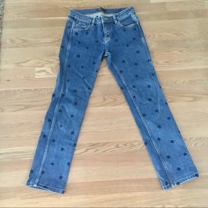 Maje Star embellished jeans